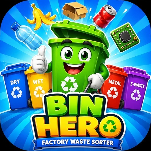 Bin Hero: Factory Waste Sorter